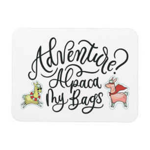 Magnet Flexible Aventure ? Alpaga mes sacs
