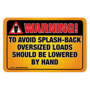 Magnet Flexible AVERTISSEMENT - Évitez l'aimant de salle de bain à