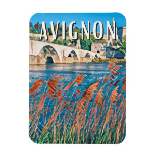 Magnet Flexible Avignon Photo Vintage