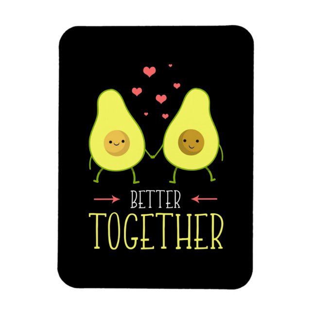 Magnet Flexible Avocado Mieux Ensemble (Vertical)