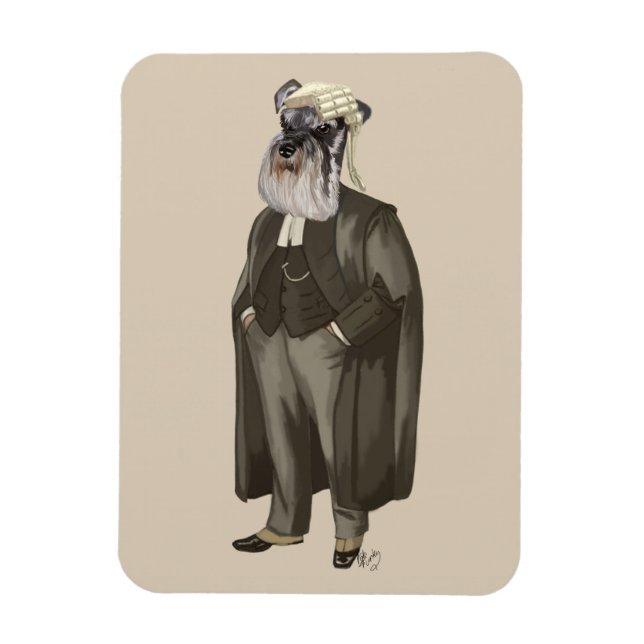 Magnet Flexible Avocat Schnauzer 2 (Vertical)