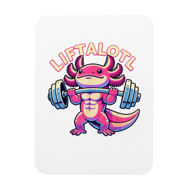 Magnet Flexible Axolotl LIFTALOTL (Vertical)