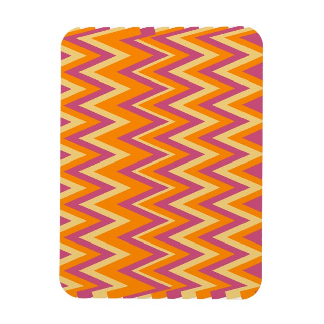 Magnet Flexible Aztec Tribal ZigZag (Vertical)