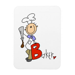 Magnet Flexible B est pour Boulanger