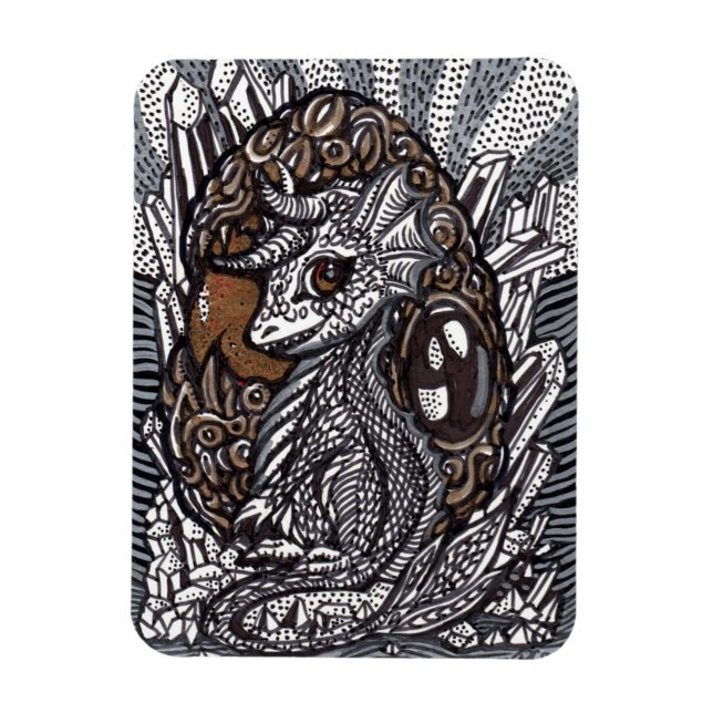 Magnet Flexible Baby Dragon (Vertical)