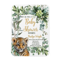 Baby shower réaliste de Tiger Cub