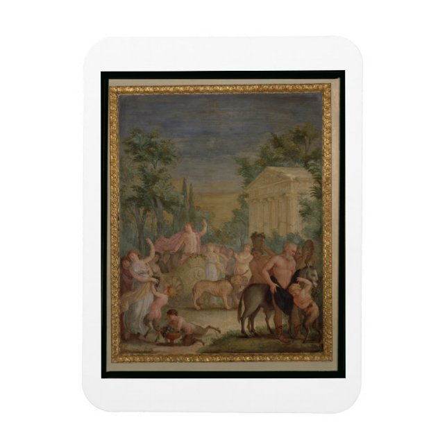 Magnet Flexible Bacchus et Ariadne (huile sur toile) 2 (Vertical)