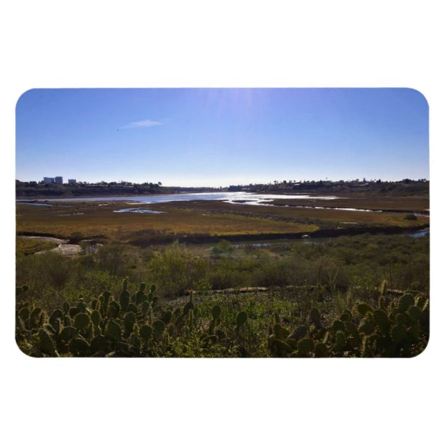 Magnet Flexible Back Bay, Newport Beach, Californie (Horizontal)