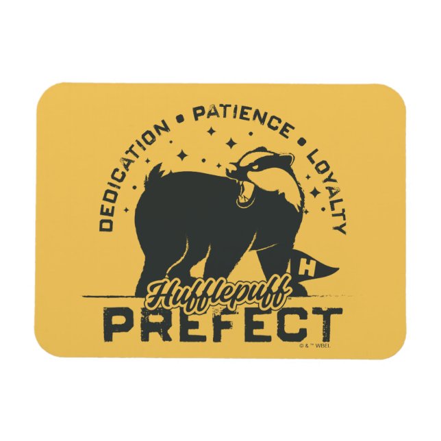 Magnet Flexible Badge de préconfiguration HUFFLEPUFF™ (Horizontal)