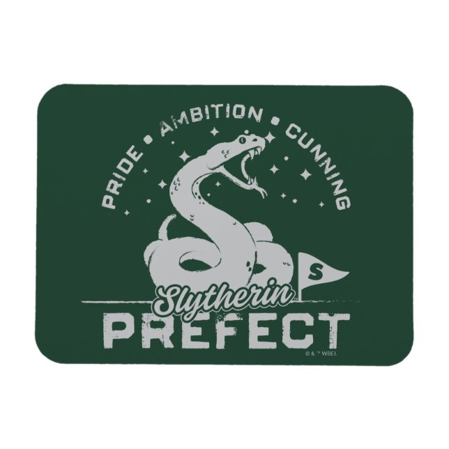 Magnet Flexible Badge de Préfet SLYTHERIN™ (Horizontal)