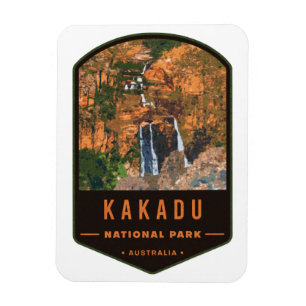 Magnet Flexible Badge du parc national de Kakadu