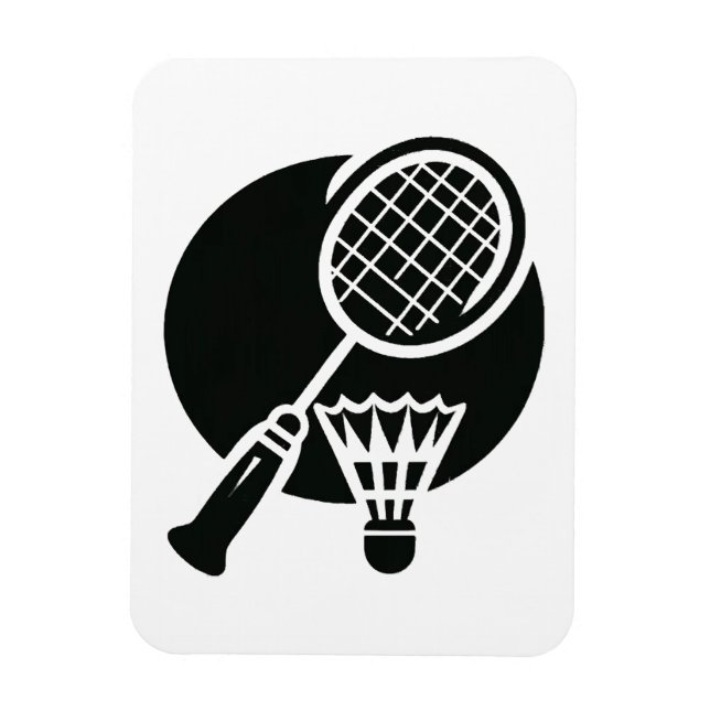Magnet Flexible Badminton Graphic (Vertical)