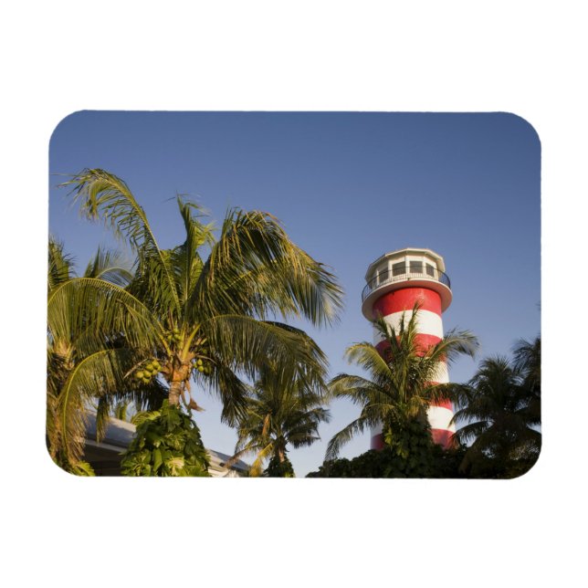 Magnet Flexible Bahamas, île de Grand Bahama, Freeport, Coucher (Horizontal)