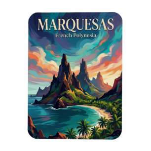 Magnet Flexible Baie d'Anaho Polynésie française