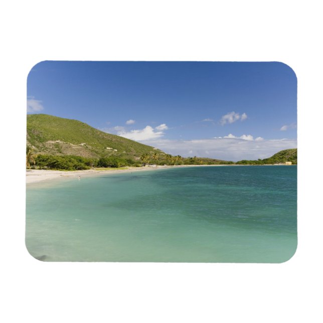 Magnet Flexible Baie de Cockleshell, péninsule sud-est, Saint-Kitt (Horizontal)