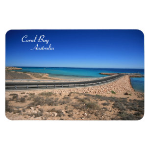Magnet Flexible Baie de corail, Australie occidentale - aimant
