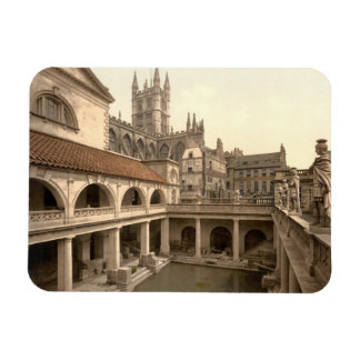 Magnet Flexible Bains romains et Abbaye, IV, Bain, Angleterre