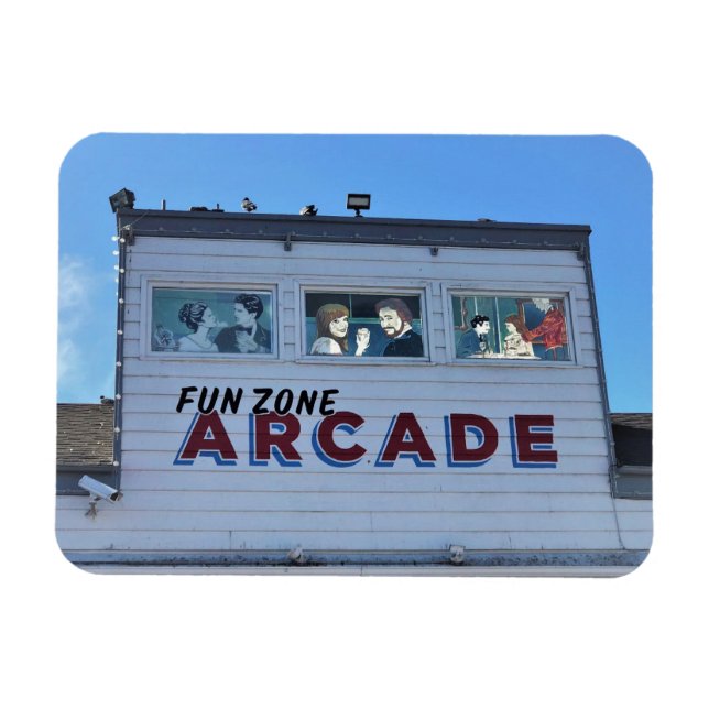 Magnet Flexible Balboa Fun Zone, Newport Beach, Californie (Horizontal)