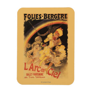 Magnet Flexible ballet L'Arc-en-Ciel chez Folies-Bergere