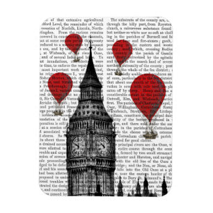 Magnet Flexible Ballons Big Ben et Red Hot Air