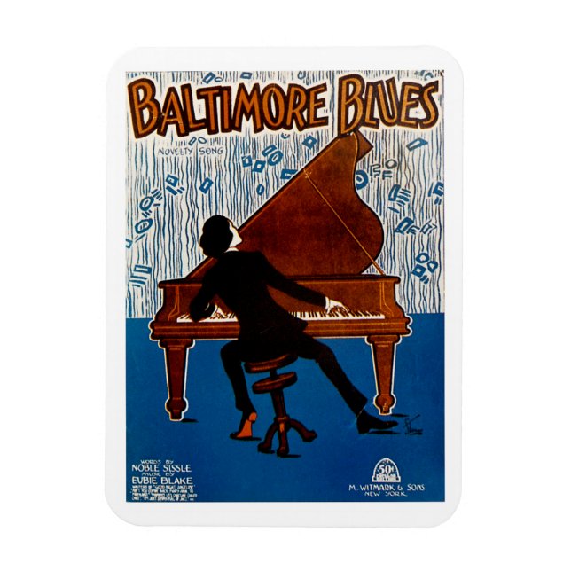 Magnet Flexible Baltimore Blues (Vertical)