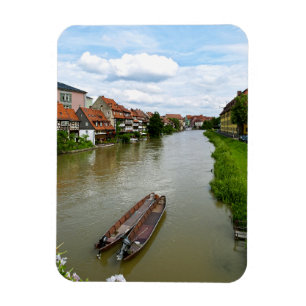Magnet Flexible Bamberg Bavière Rivière Regnitz Effet de Peinture