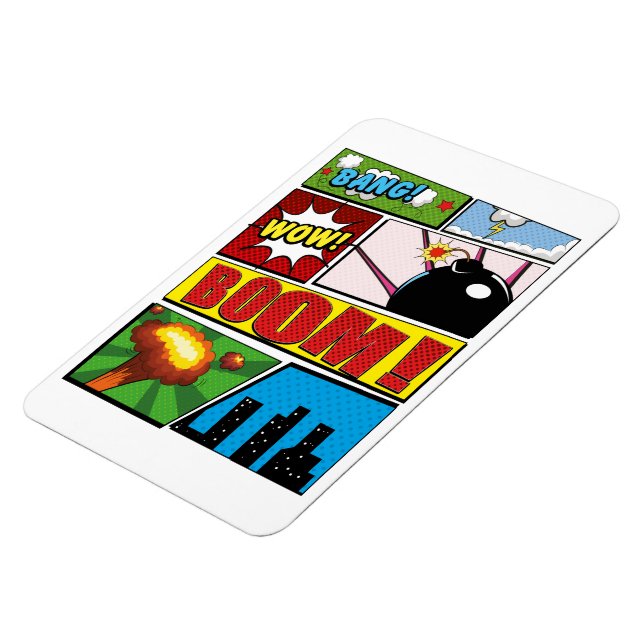 Magnet Flexible Bande dessinée polices de dessins animés! (Côté Gauche)