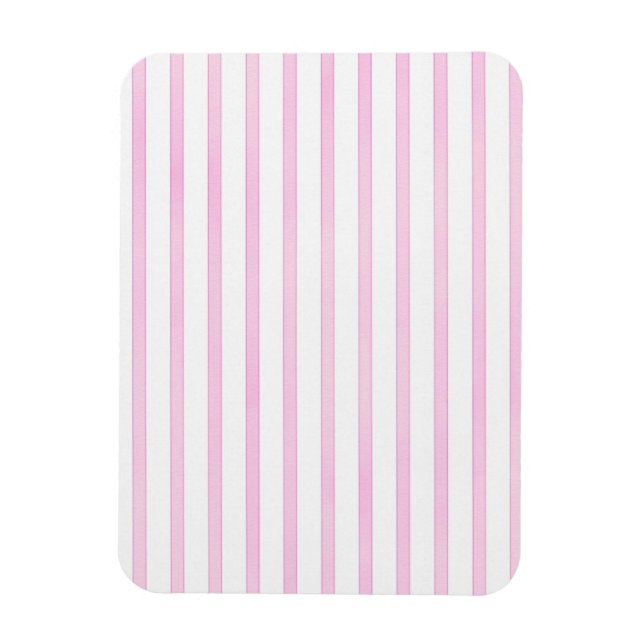 Magnet Flexible Bandes d'aquarelle rose Arrière - plan (Vertical)