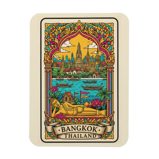 Magnet Flexible Bangkok Thaïlande (Vertical)
