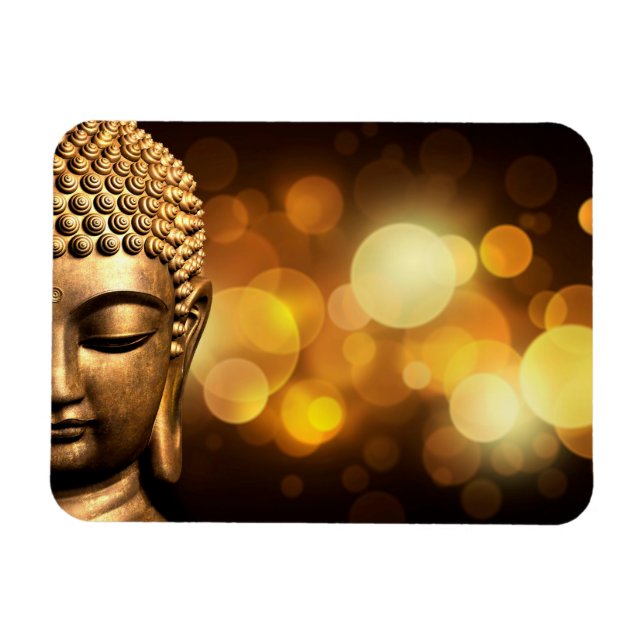 Magnet Flexible Bangkok, Thaïlande | Bouddha en or (Horizontal)