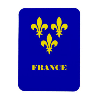 Magnet Flexible Bannière royale française médiévale Fidélité héral