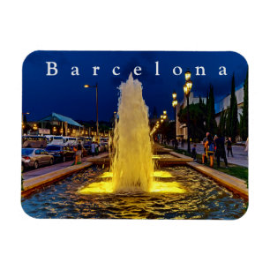 Magnet Flexible Barcelone. #100.  