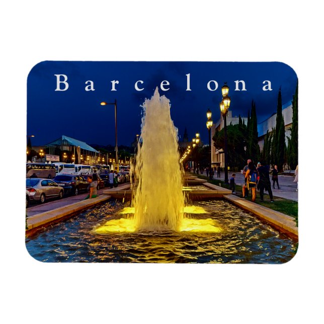 Magnet Flexible Barcelone. n° 100. (Horizontal)