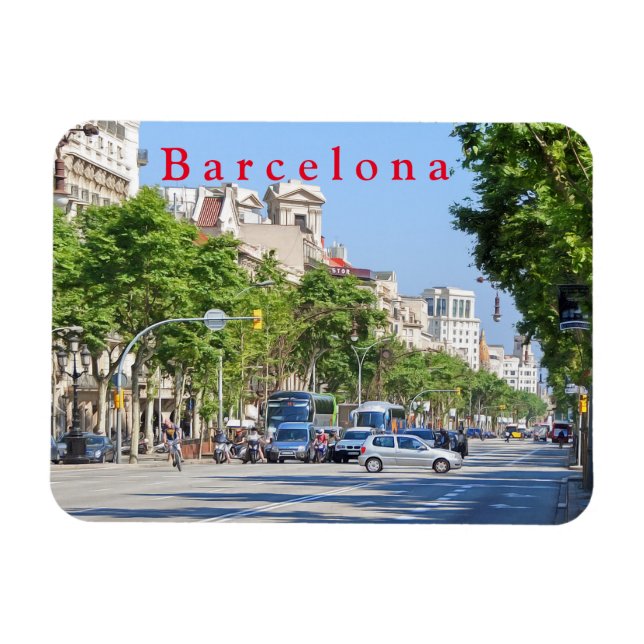 Magnet Flexible Barcelone. n° 2. (Horizontal)
