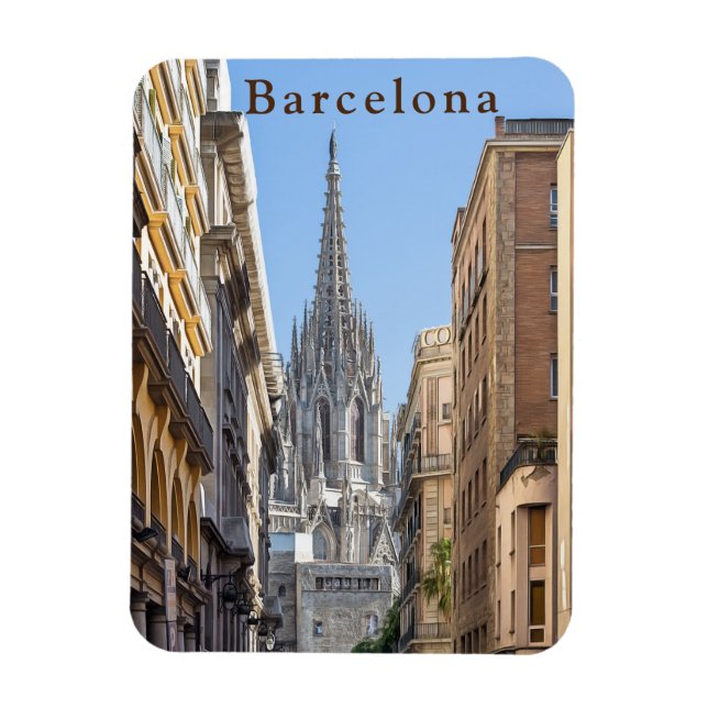 Magnet Flexible Barcelone. n° 67. (Vertical)