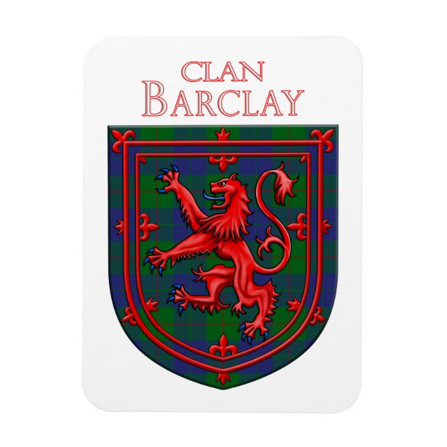 Magnet Flexible Barclay Hunting Tartan Scottish Plaid (Vertical)