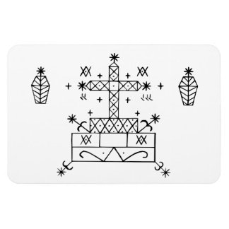 Magnet Flexible Baron Samedi : Voodoo Loa Veve