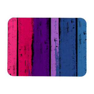 MAGNET FLEXIBLE BARRE BISEXUELLE D'ENCRE DE FIERTÉ - .PNG
