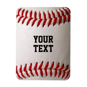 Magnet Flexible Baseball avec nom personnalisé