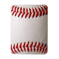 Baseball et Softball Classiques Couture Rouge