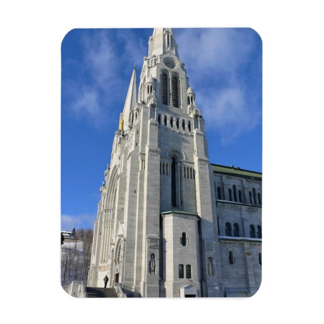 Magnet Flexible Basilica of Sainte Anne de Beaupre, Québec, Canada (Vertical)