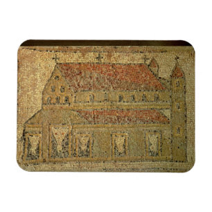 Magnet Flexible basilique chrétienne, trottoir en mosaïque, époque