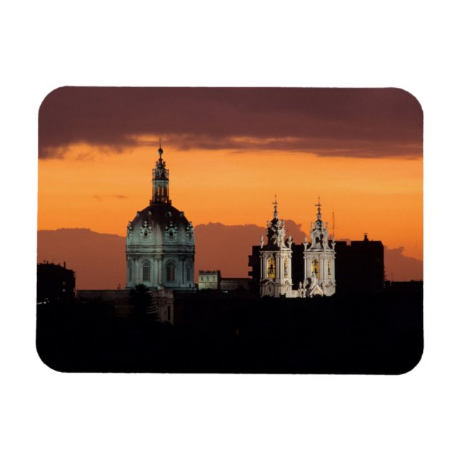 Magnet Flexible Basilique da Estrela, Bairro Alto, Lisbonne, (Horizontal)
