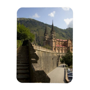 Magnet Flexible Basilique de Covadonga, nord-ouest de l'Espagne.