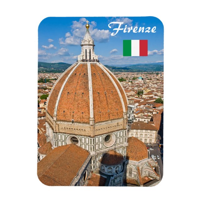 Magnet Flexible Basilique de Santa Maria del Fiore - Florence (Vertical)