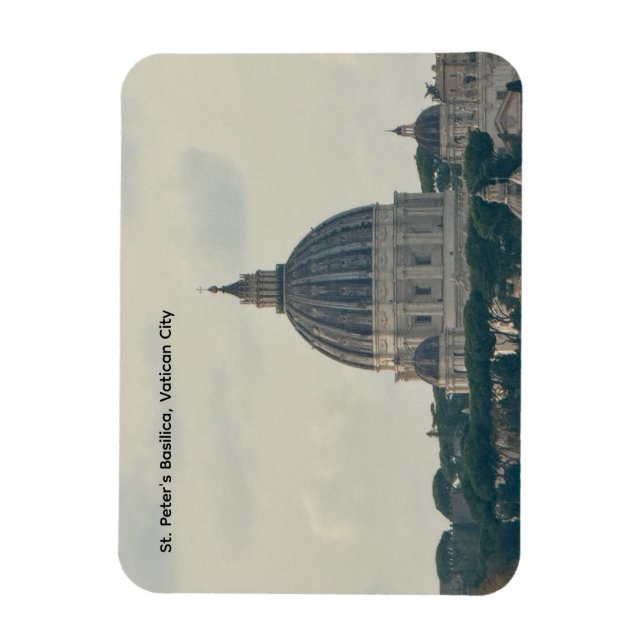 Magnet Flexible Basilique Saint-Pierre, Cité du Vatican (Vertical)