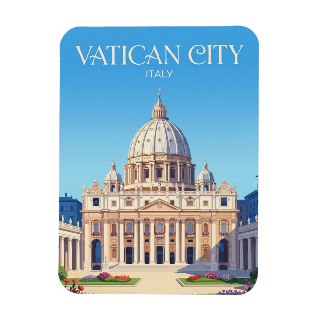 Magnet Flexible Basilique Saint-Pierre Italie (Vertical)