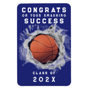 Magnet Flexible Basket-ball senior nuit bleue