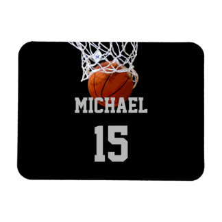Magnet Flexible Basket-ball Votre nom