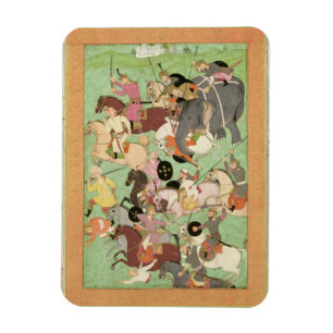 Magnet Flexible Bataille entre les forces iraniennes et turan, ill